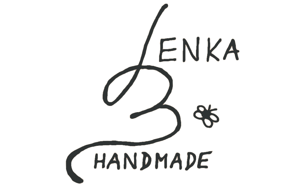 Logo značky Lenka B. handmade | Ruční výroba šperků a drobných dekorací