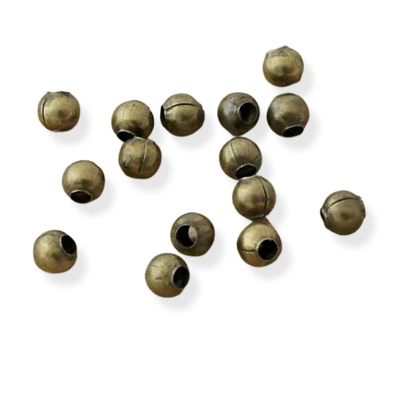 Kulička 3mm starozlatá – 200 ks