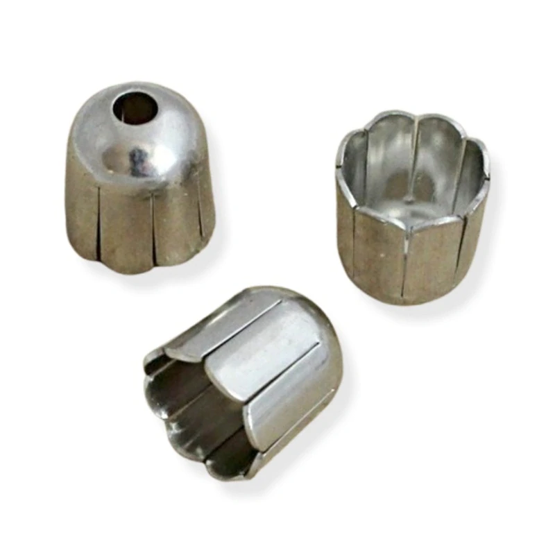 Kaplík-koncovka 11mm platinová – 2 ks