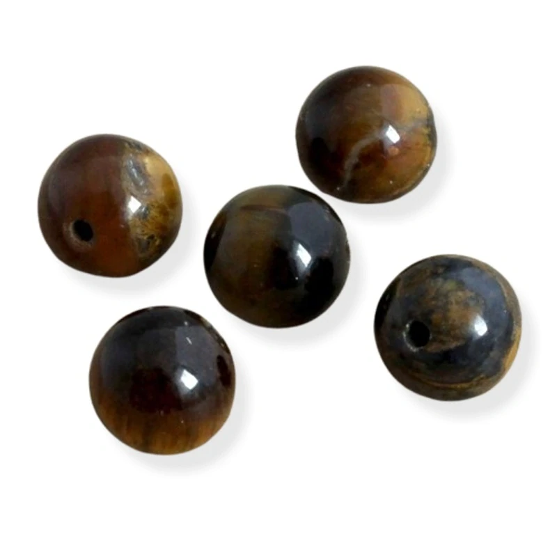 Kulička tygřího oka 8mm -10 ks