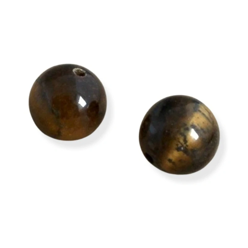 Kulička tygřího oka 10mm - 10 ks
