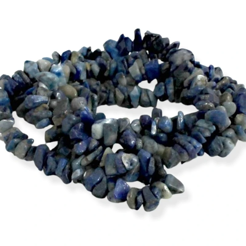 Lapis lazuli, vrtané zlomky – návlek