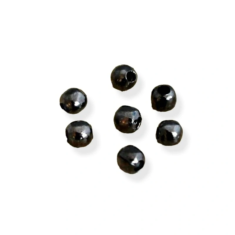 Kulička 2mm gunmetal – 60 ks