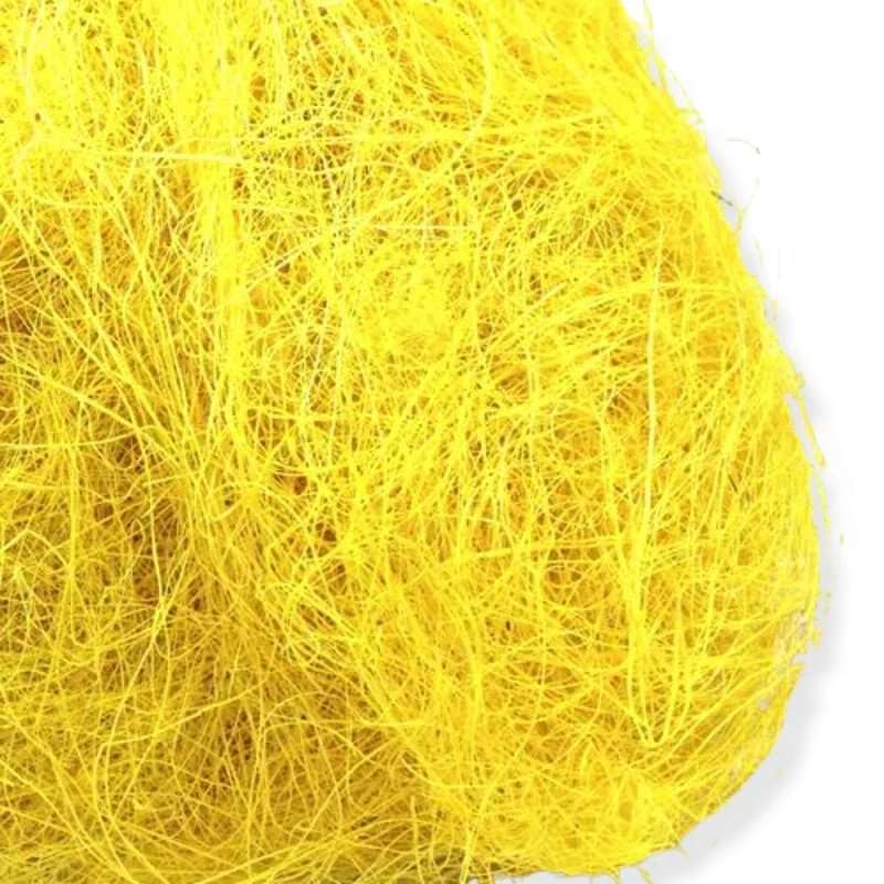 Dekorační sisal žlutý – 1 balení
