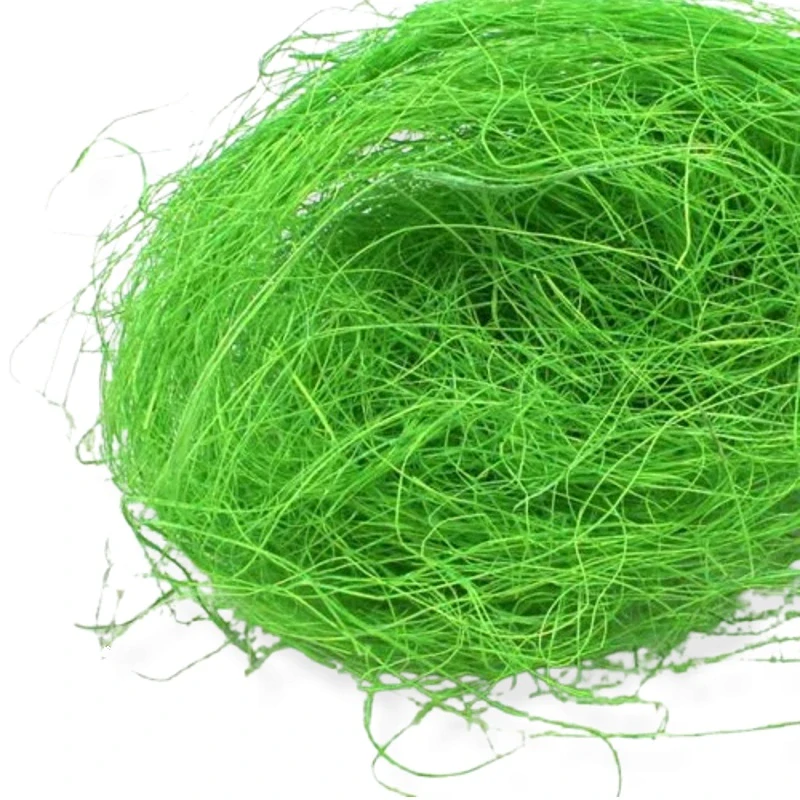 Dekorační sisal světle zelený – 1 balení