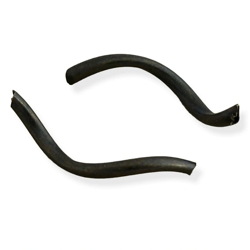 Kovové vlnky starozlaté 2x25 mm – 8 ks
