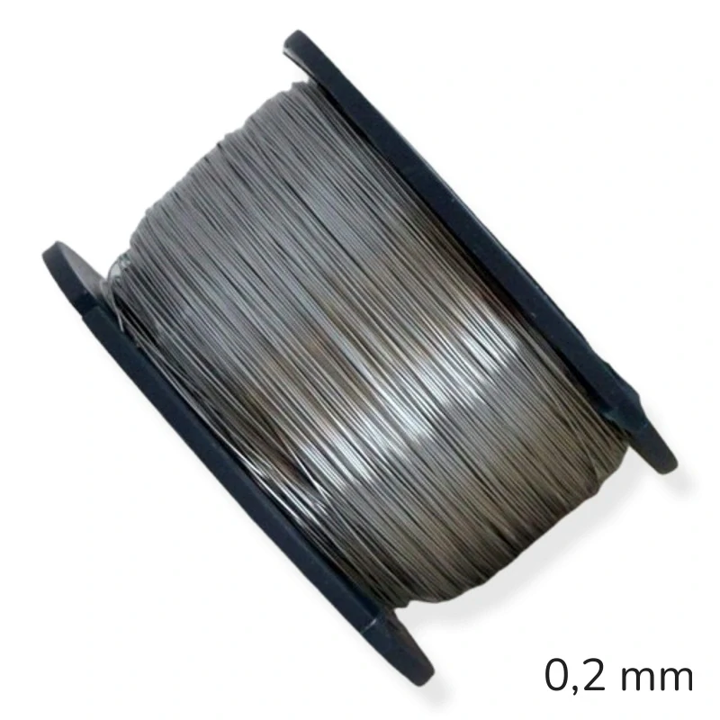 Nerezový drát měkký 0,2 mm – 140 m