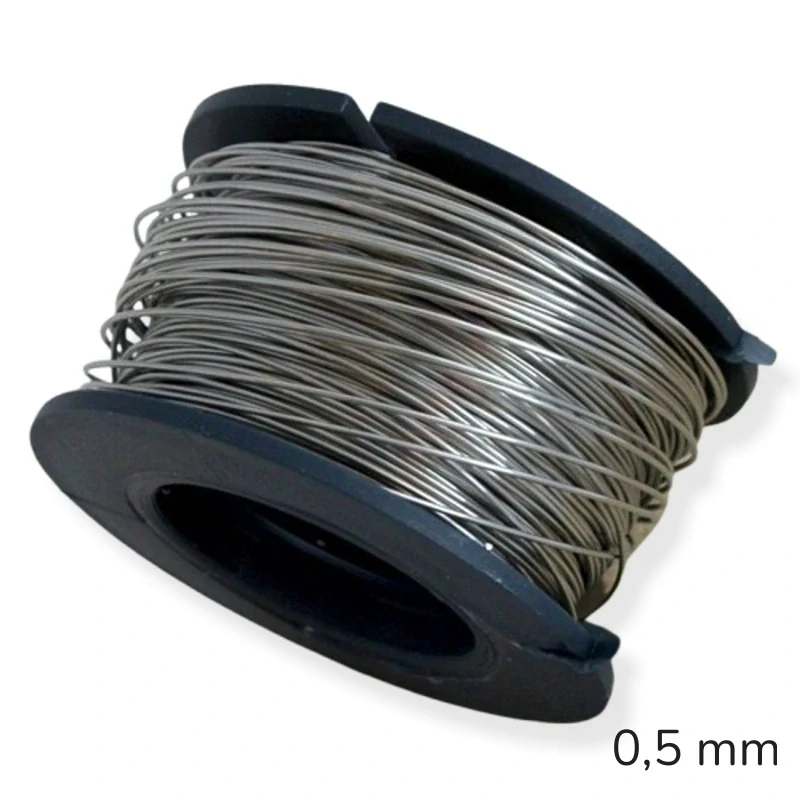 Nerezový drát měkký 0,5 mm – 25 m