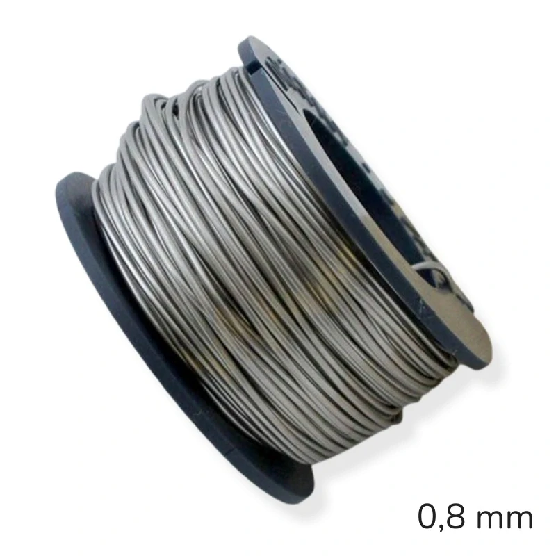 Nerezový drát měkký 0,8 mm – 15 m