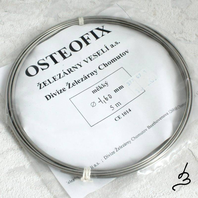 Osteofix měkký 1,6 mm – 5 m