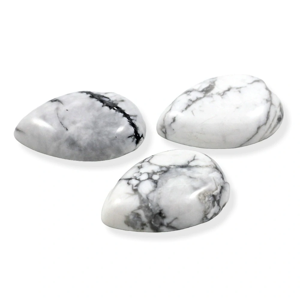 Magnezit kabošon 25x18mm – 1 ks