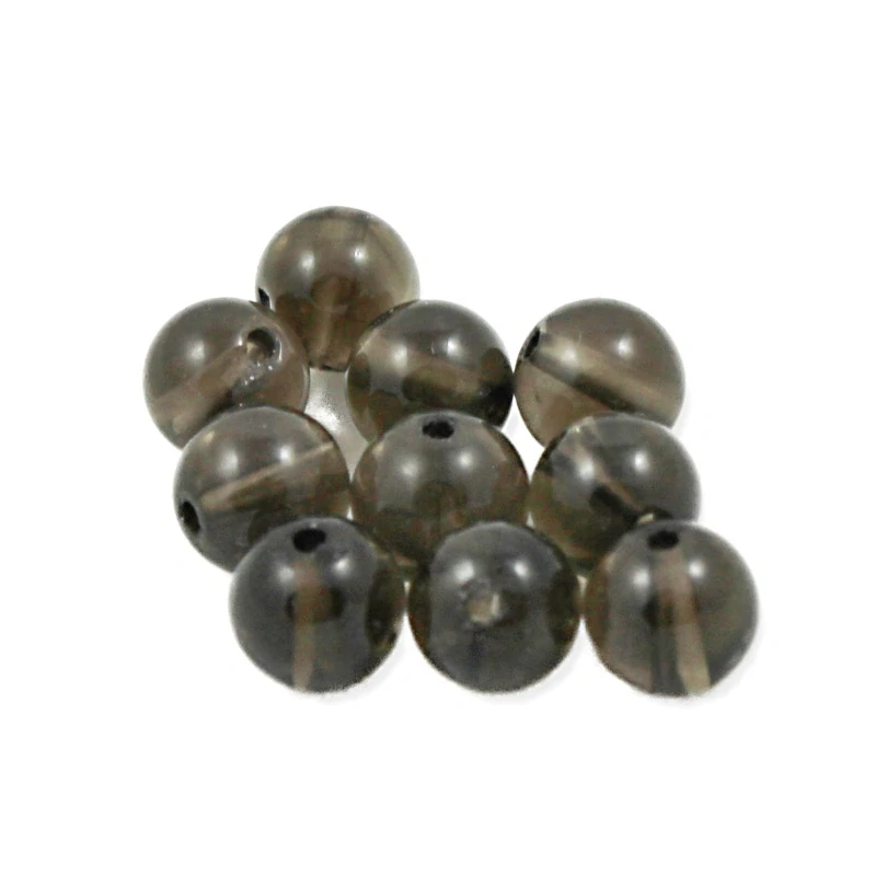 Korálek záhněda 6mm – 10 ks