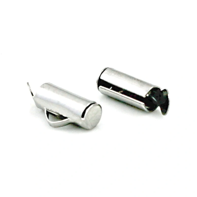 Nasouvací koncovka z nerezové oceli 10mm – 2 ks