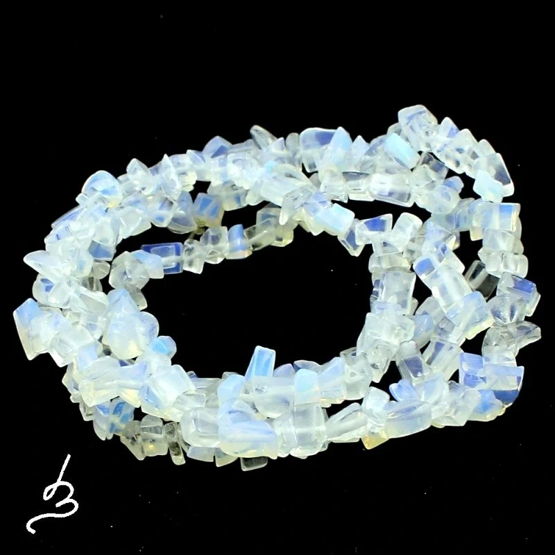 Opalit, vrtané zlomky – 20 cm návleku
