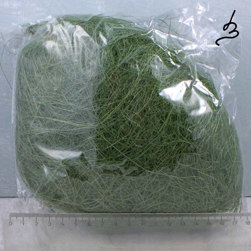 Dekorační sisal světle zelený – 1 balení