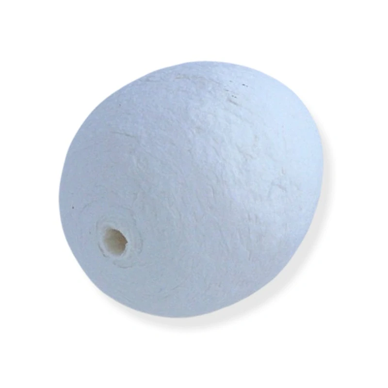 Vejce bílá vatová 4cm – 2 ks