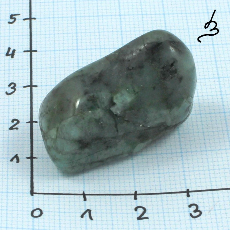 Smaragd tromlovaný č. 14