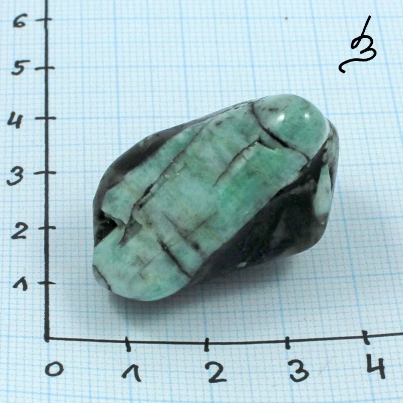 Smaragd tromlovaný č. 30