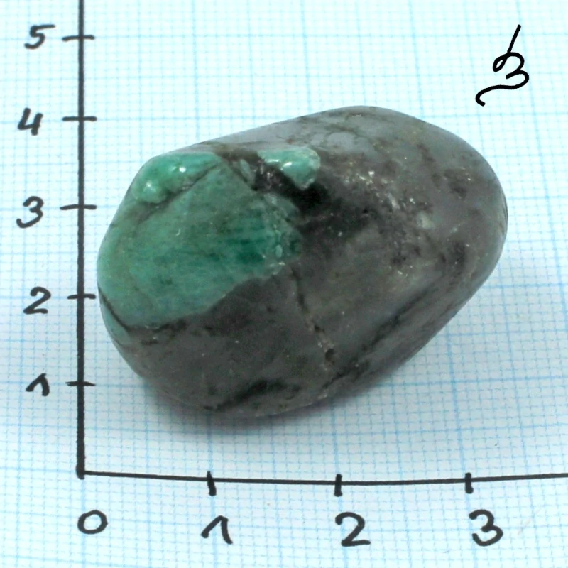 Smaragd tromlovaný č. 31