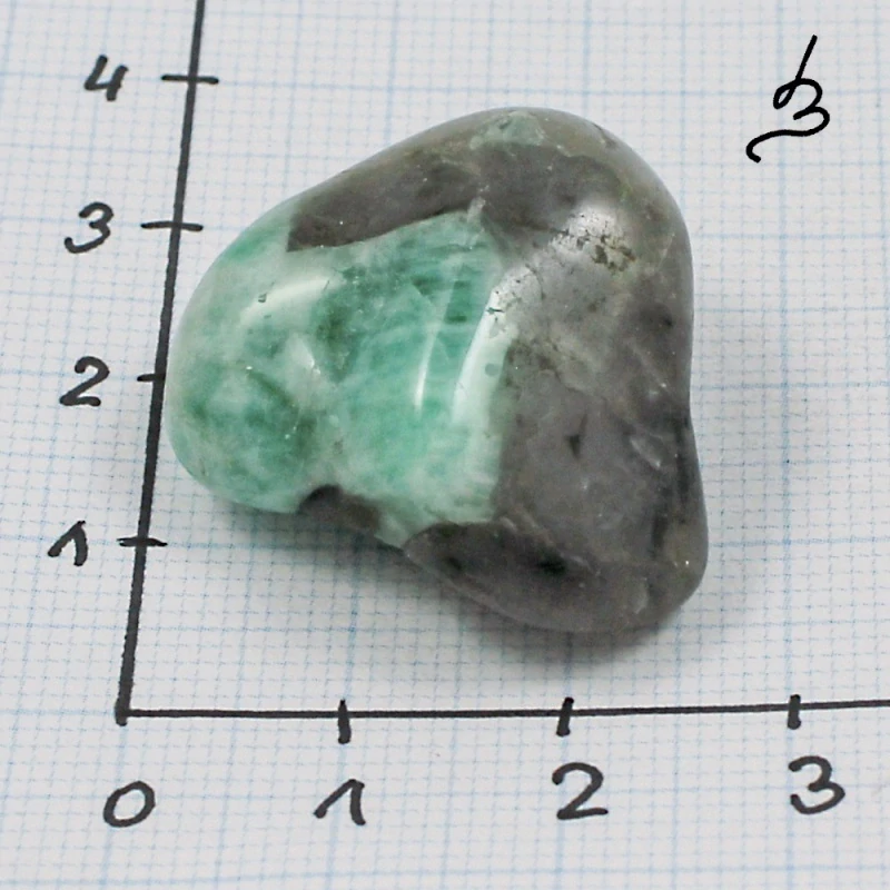 Smaragd tromlovaný č. 58