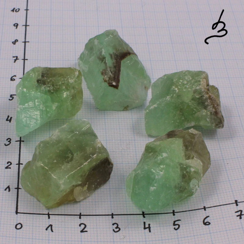 Kalcit smaragdový – sada č. 11