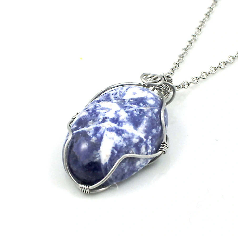 Náhrdelník Sodalitový přívěsek