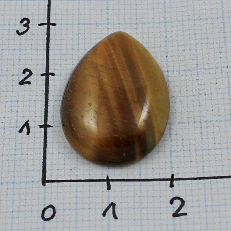 Tygří oko kabošon 25x18mm – 1 ks