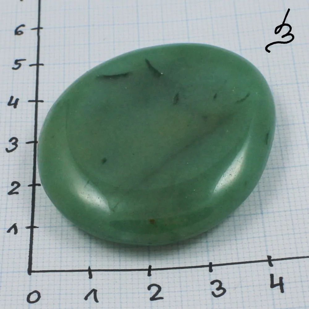 Zelený avanturín – placka č. 3