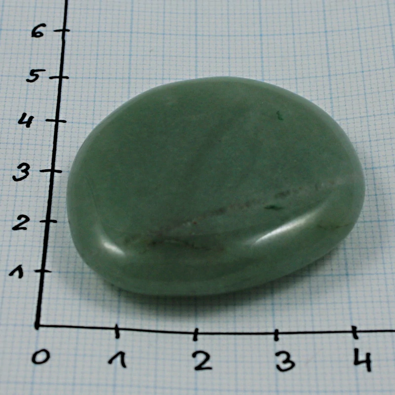 Zelený avanturín – placka č. 4b