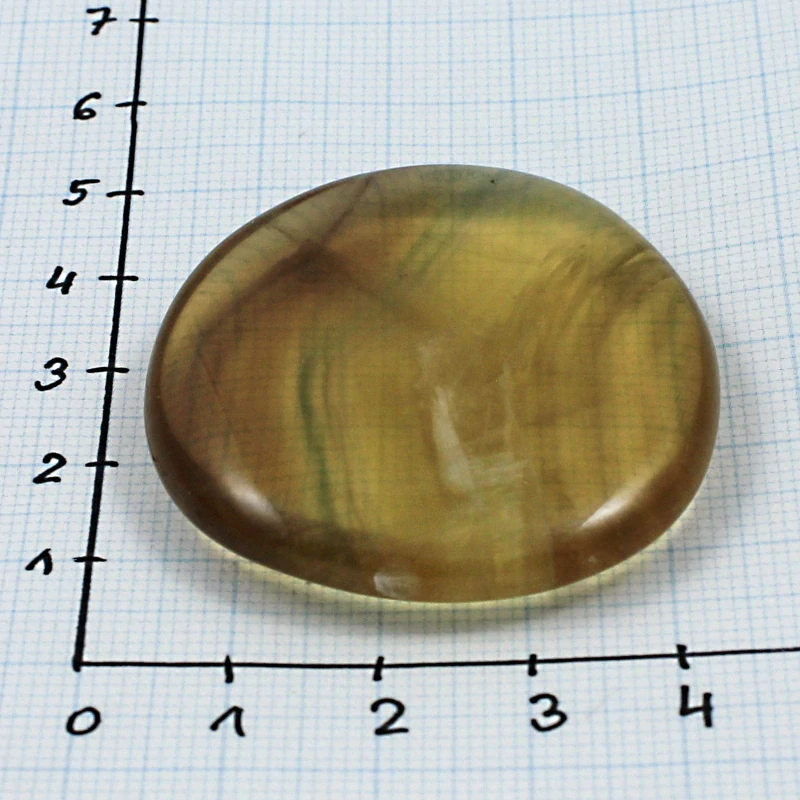 Fluorit žlutý – placka č. 3b