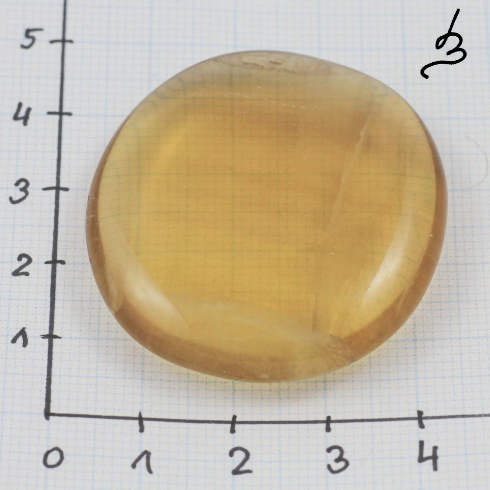 Fluorit žlutý – placka č. 4