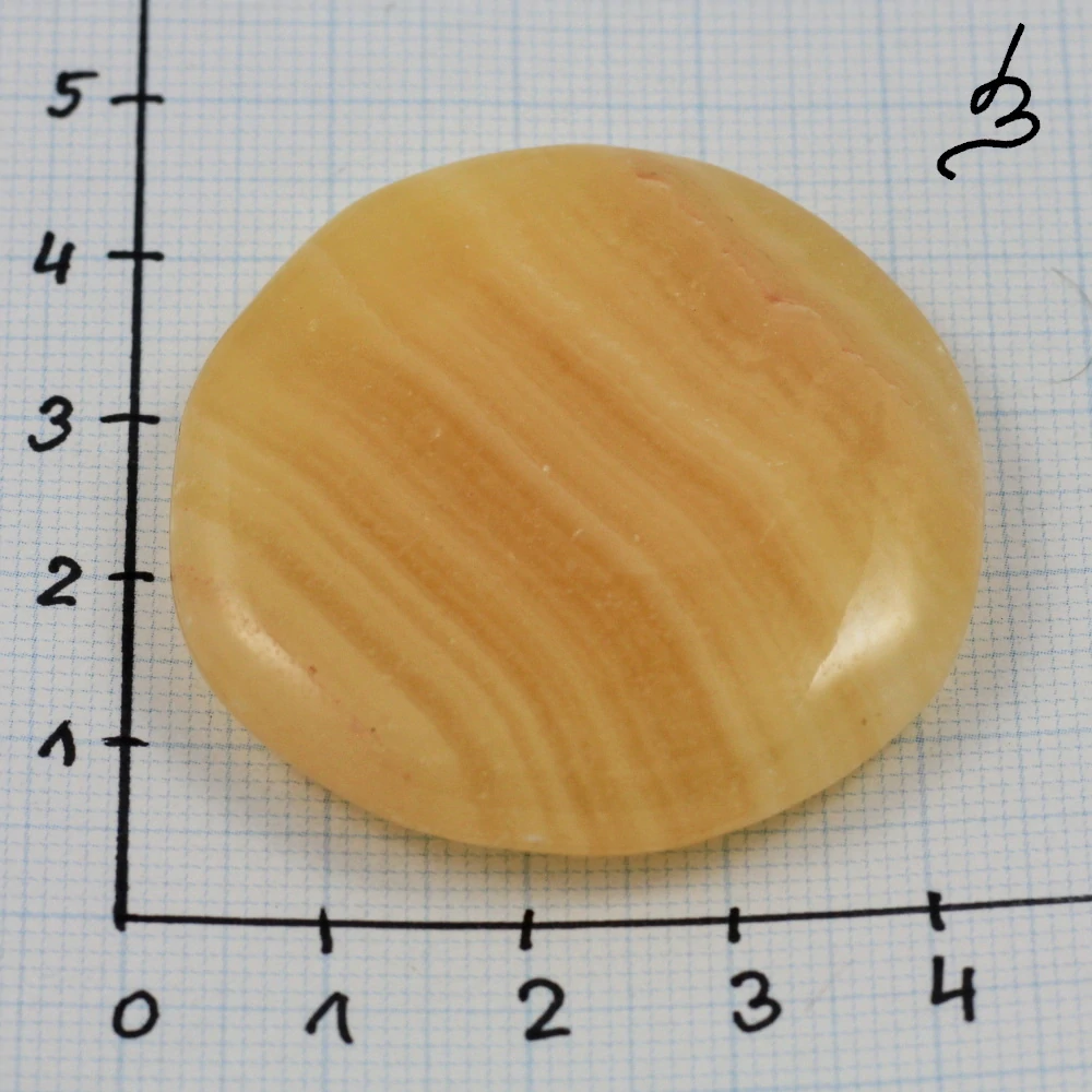 Kalcit oranžový – placka č. 3