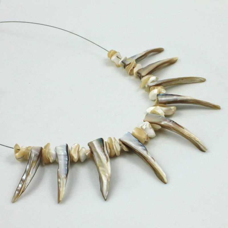 Indiánský náhrdelník se zuby