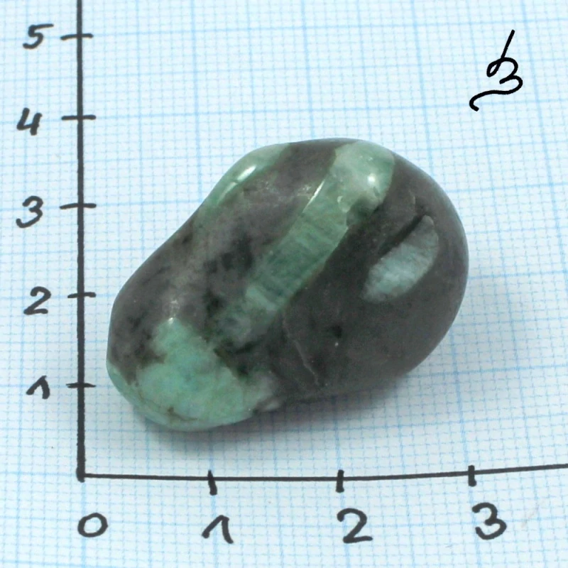 Smaragd tromlovaný č. 7