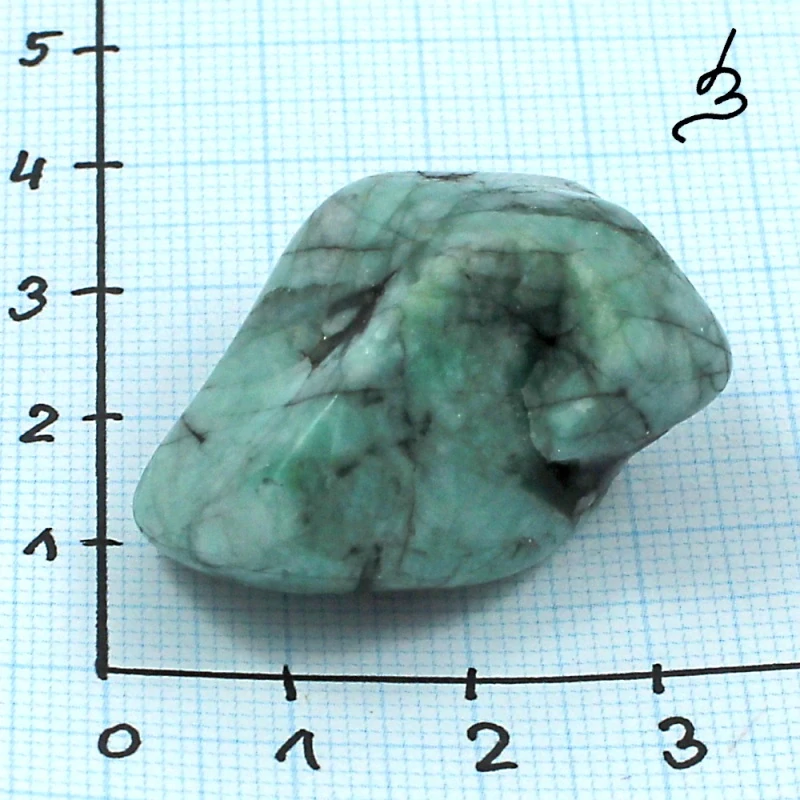 Smaragd tromlovaný č. 22