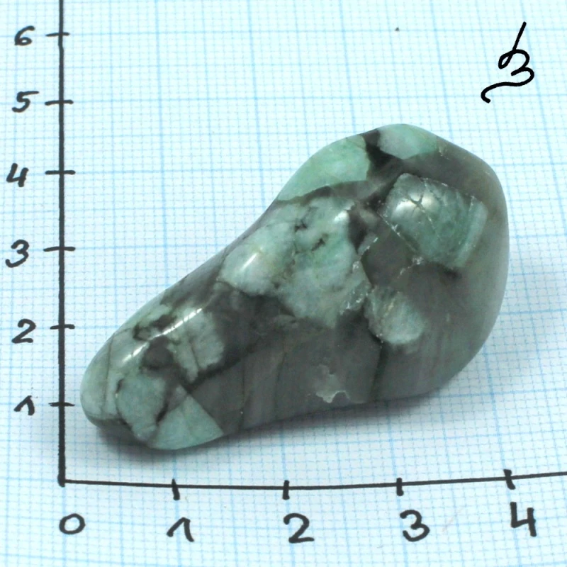 Smaragd tromlovaný č. 26