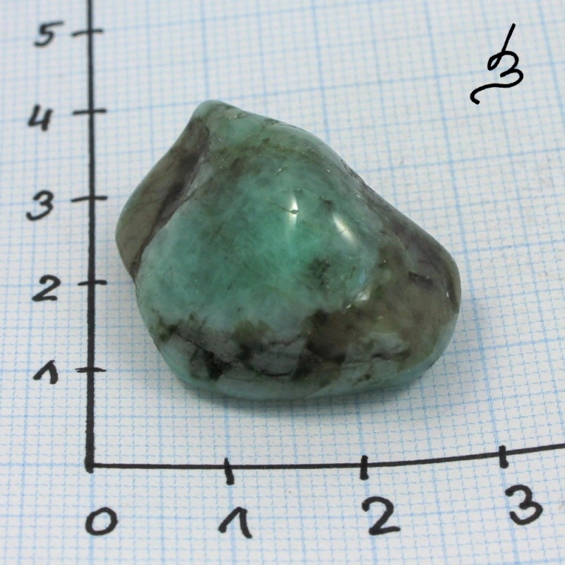 Smaragd tromlovaný č. 45