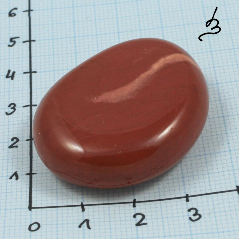 Jaspis červený – placka č. 4