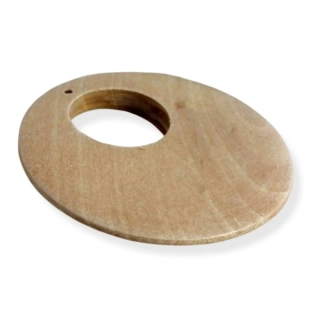 Dřevěný donut 5cm – 2 ks