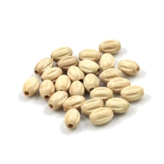 Korálky dřevěné SV dřevo 6/9 – 25 ks