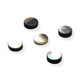 Korálky perleťové placičky – 5 ks