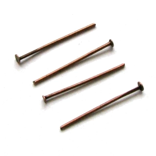 Ketlovací nýty staroměděné 20mm – 50 ks