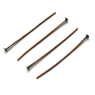 Ketlovací nýty staroměděné 40mm – 30 ks