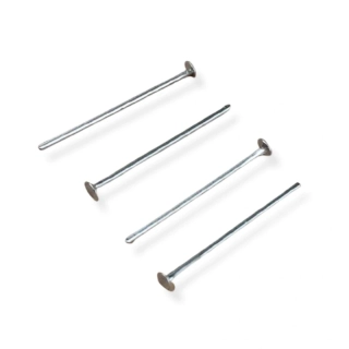 Ketlovací nýty platinová úprava 20mm – 50 ks