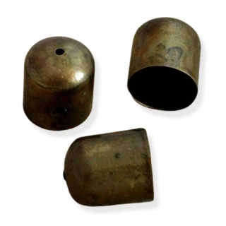 Kaplík-koncovka starozlato 8mm – 2 ks