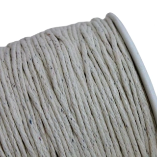 Bavlněná šňůrka 1,5mm béžová – 5 m