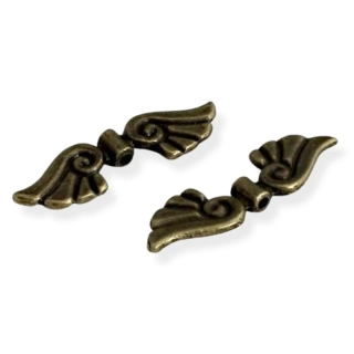 Andělské křídlo velké starozlaté – 1 ks