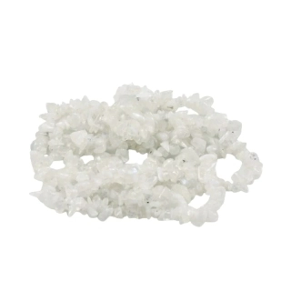 Měsíční kámen, vrtané zlomky – 20 cm návleku