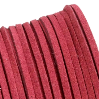 Imitace kůže červená – 1 m