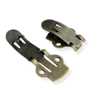 Klip na boty starozlato – 2 ks